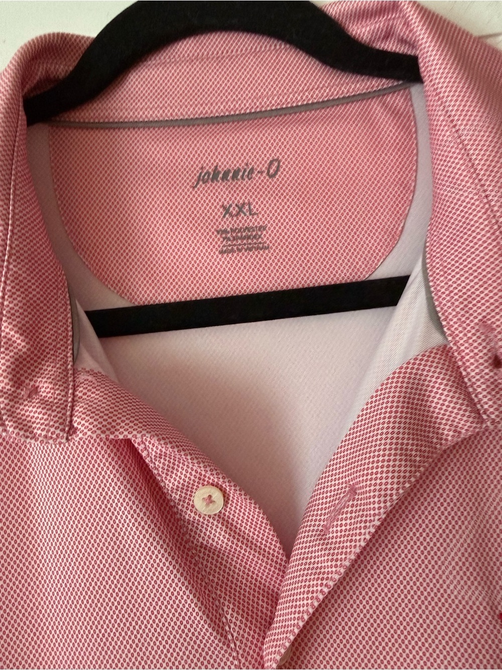johnnie-O Men's Boston University Polo Red White XXL - Picture 2 of 4
